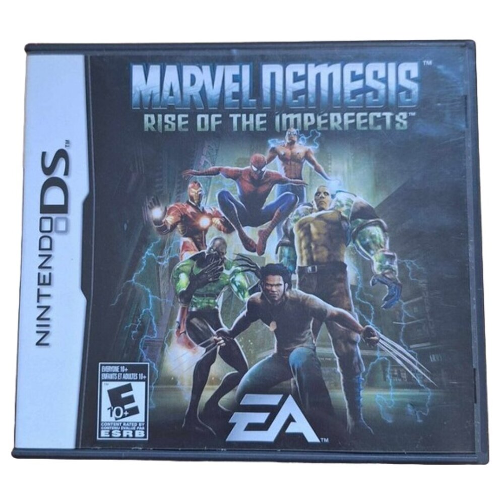 Marvel Nemesis Rise of the Imperfects - Nintendo DS w/ Case and Manual